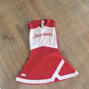 Arkansas razorbacks cheerleader